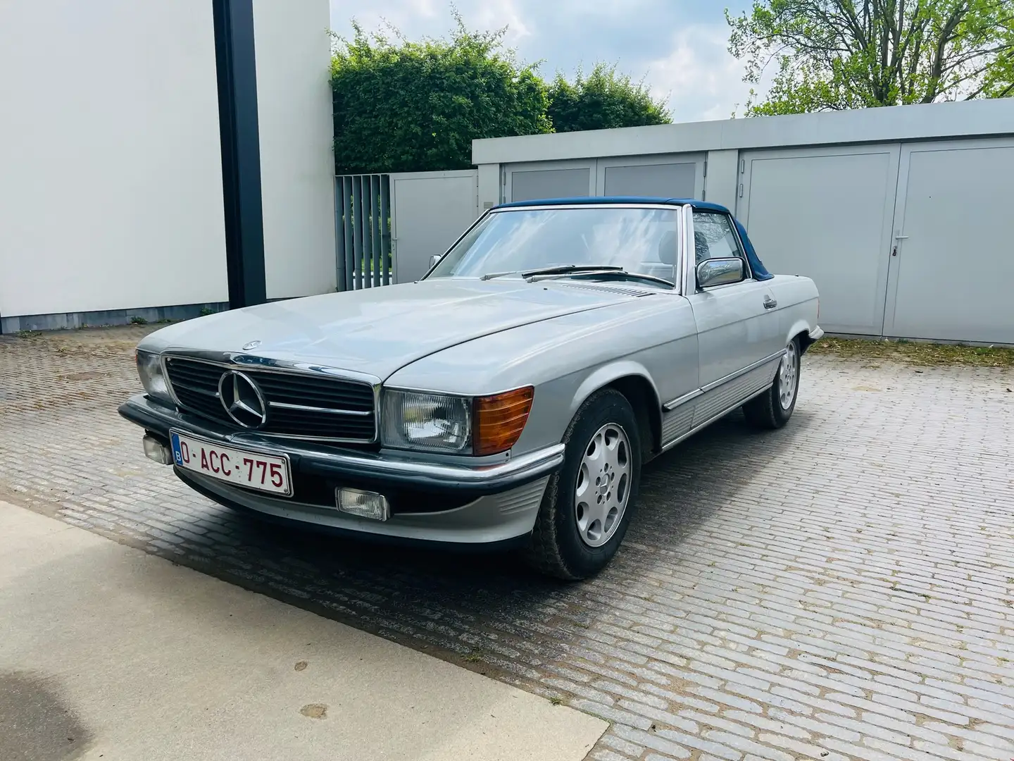 Mercedes-Benz SL 300 ABS, Servostuur, hardtop, houtinleg,showroom staat - 1