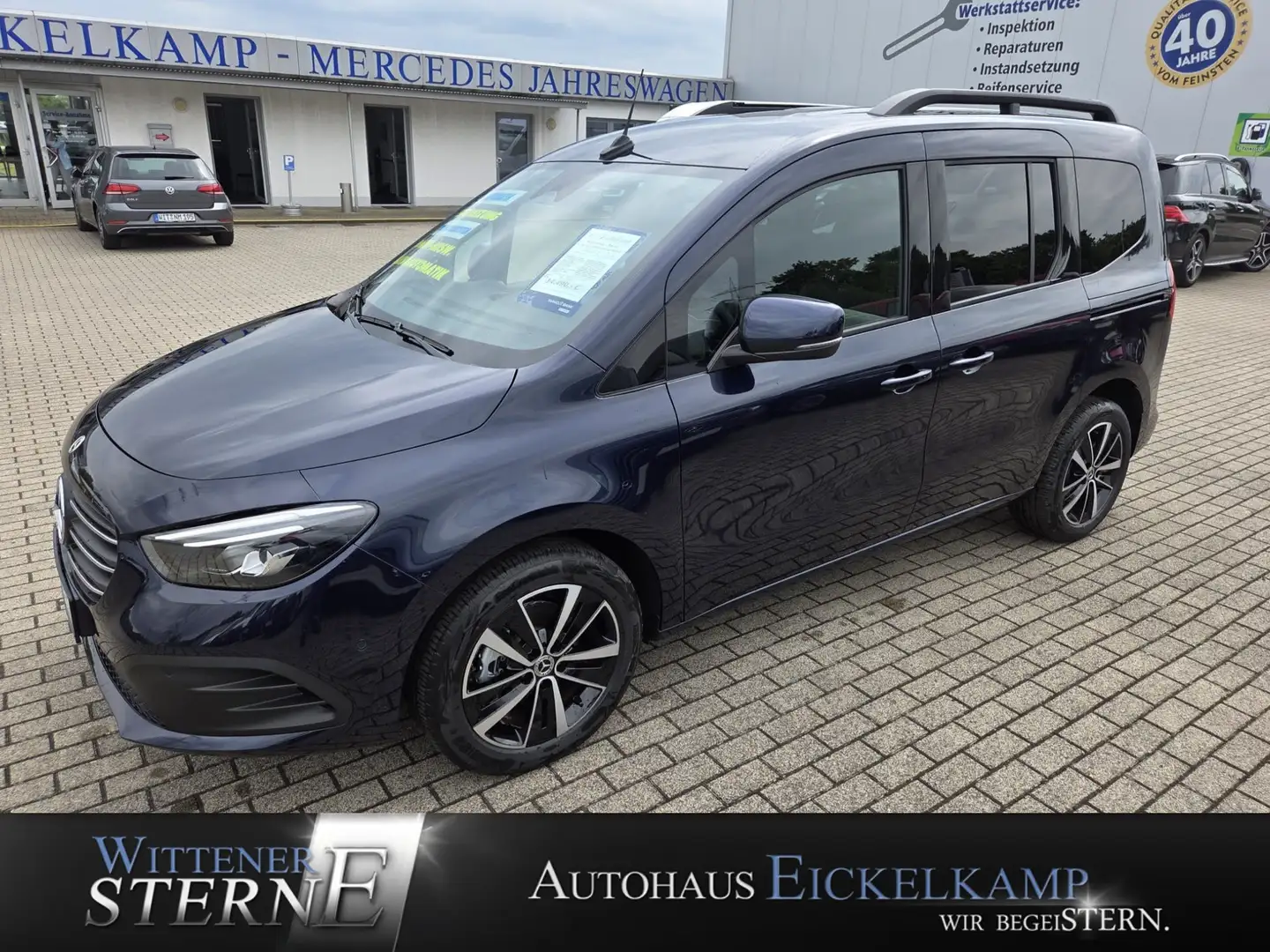 Mercedes-Benz T-Class T 180 7G Edition Progressive 38KM! MBUX 17" LED Blau - 1