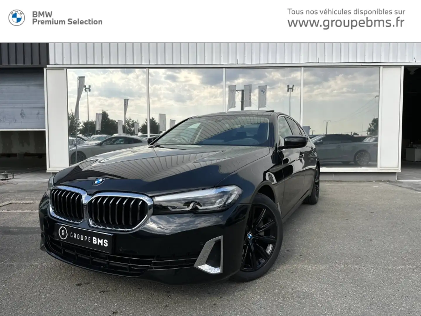 BMW 520 520iA 184ch Luxury Steptronic Noir - 1