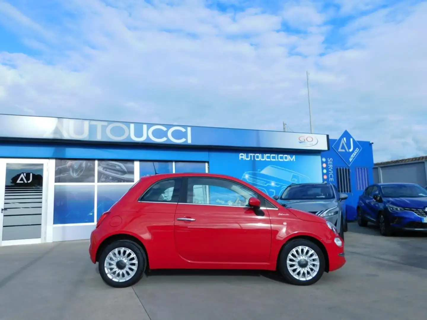 Fiat 500 1.0 Hybrid 70 Cv Dolcevita Carplay Rood - 2