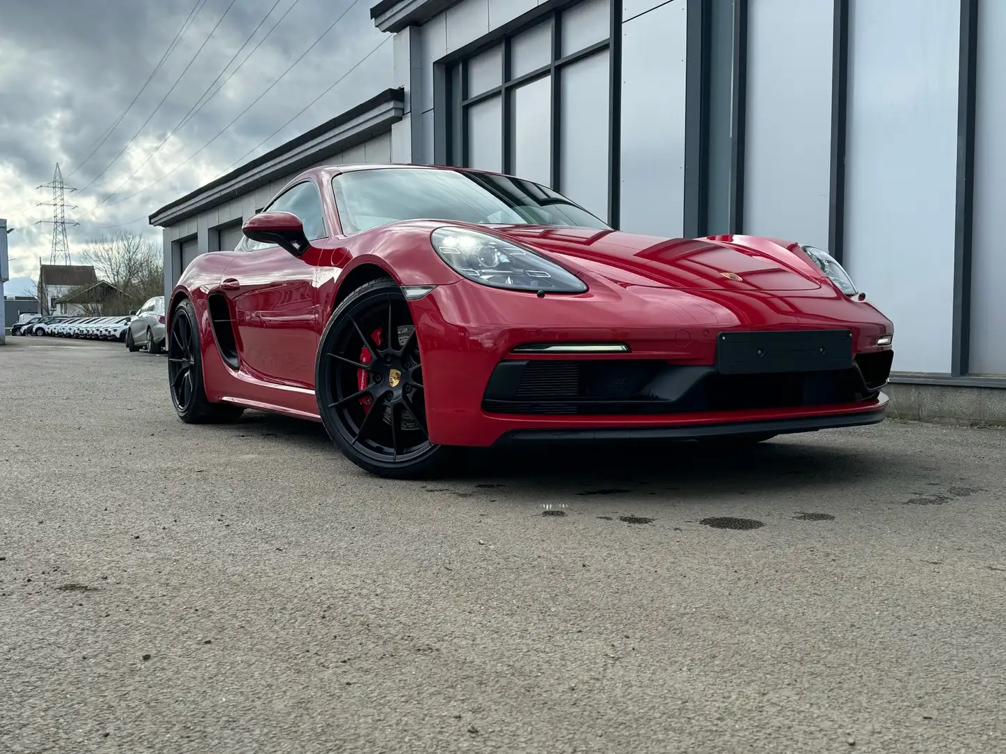 Porsche 718 4.0 Turbo GTS PDK carbon 5.500km! Rojo - 1