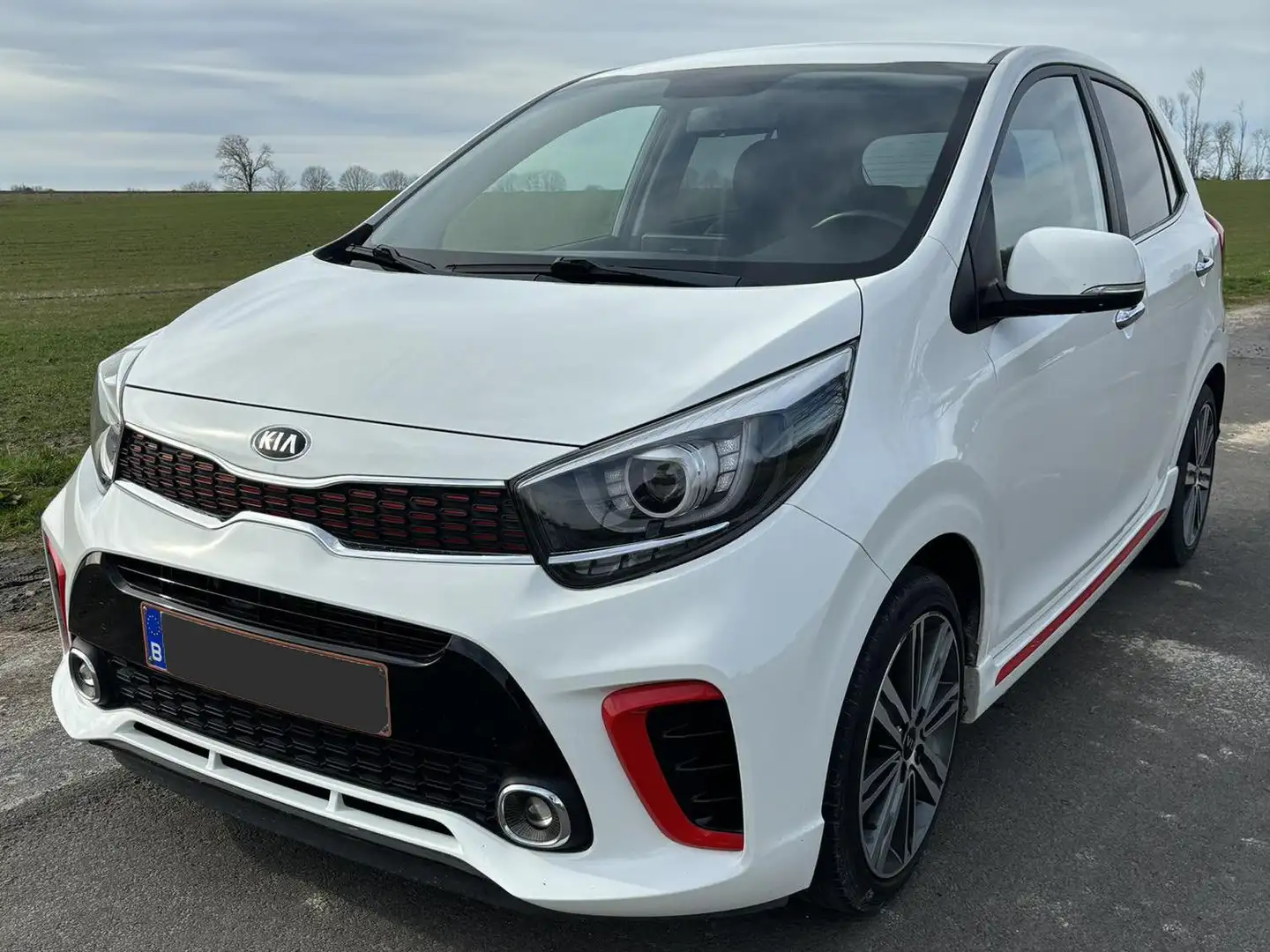 Kia Picanto 1.0 T-GDi GT-Line ISG Blanc - 1