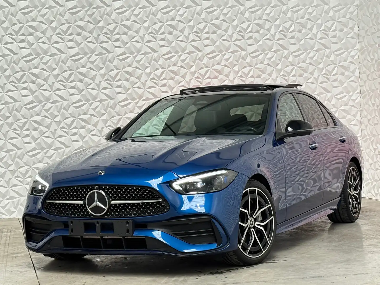 Mercedes-Benz C 200 d 9G-TRONIC AMG Line Niebieski - 1