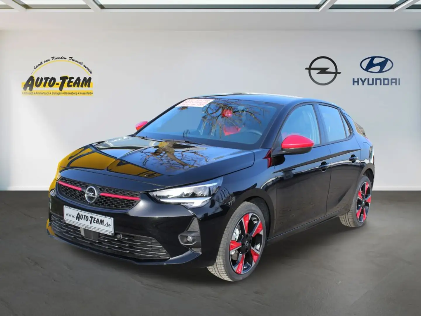 Opel Corsa 1.2 Direct Injection Turbo Start/Stop GS Line Schwarz - 1