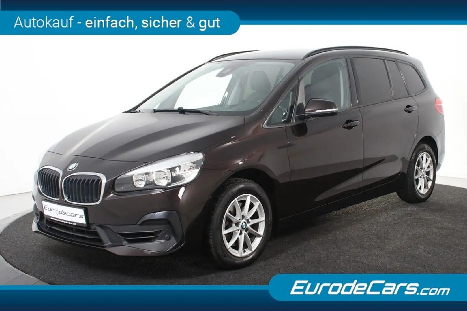 BMW 218 *Leder*Navi*SHZ*Park ass.* Braun - 1