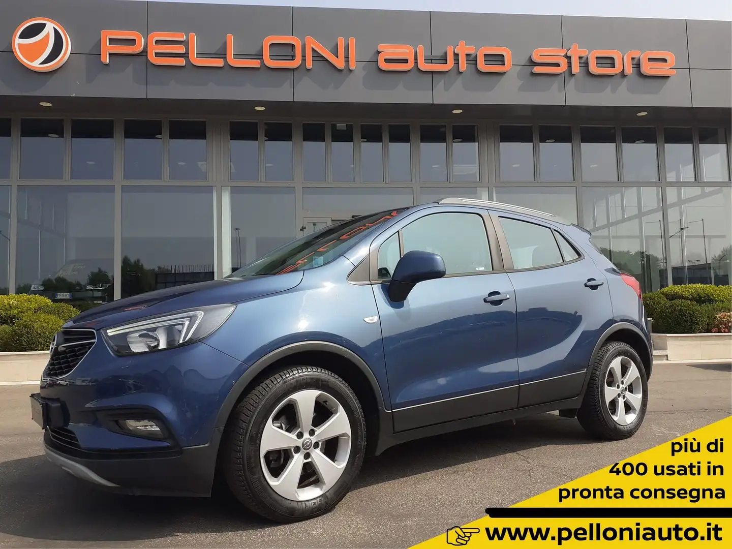 Opel Mokka X X 1.6 115 CV 4x2 KM CERTIFICATI-GARANZIA Blu/Azzurro - 1