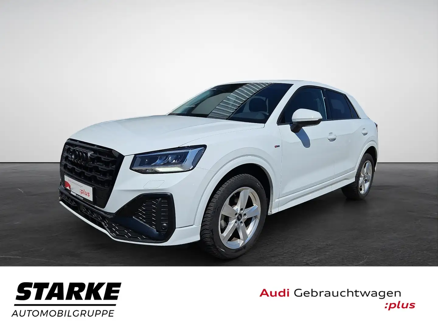 Audi Q2 35 TFSI S tronic S line Navi Paket Parken GRA V... Blanc - 2