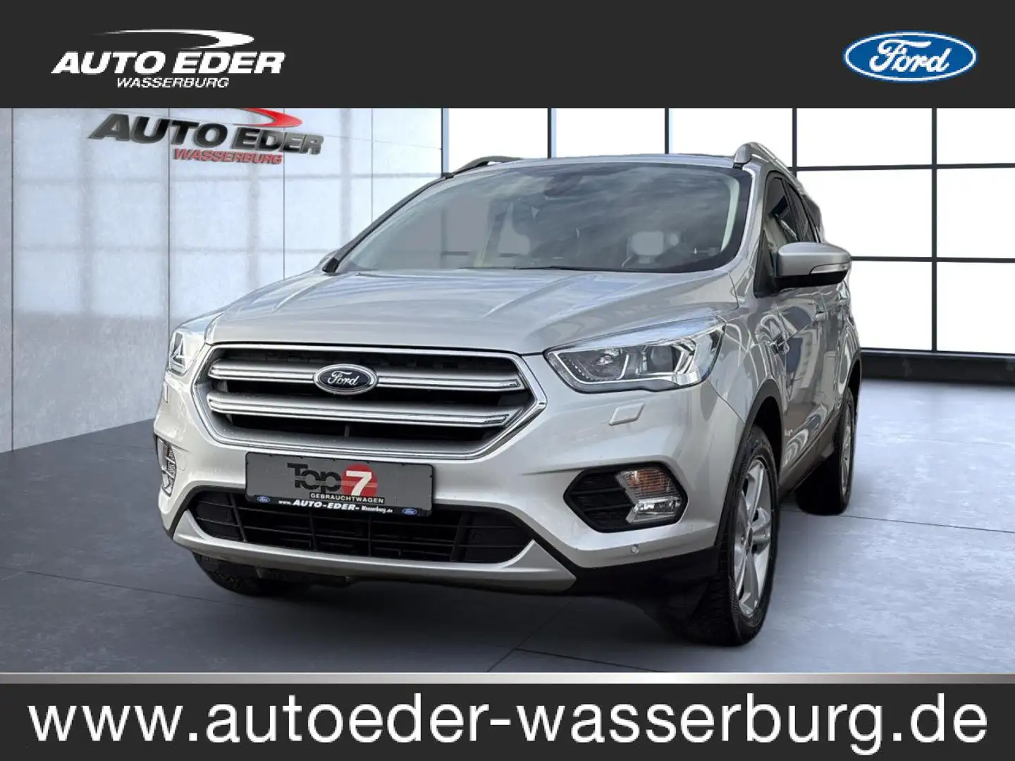 Ford Kuga Titanium 2.0 TDCI Automatik Bluetooth Navi Silber - 1