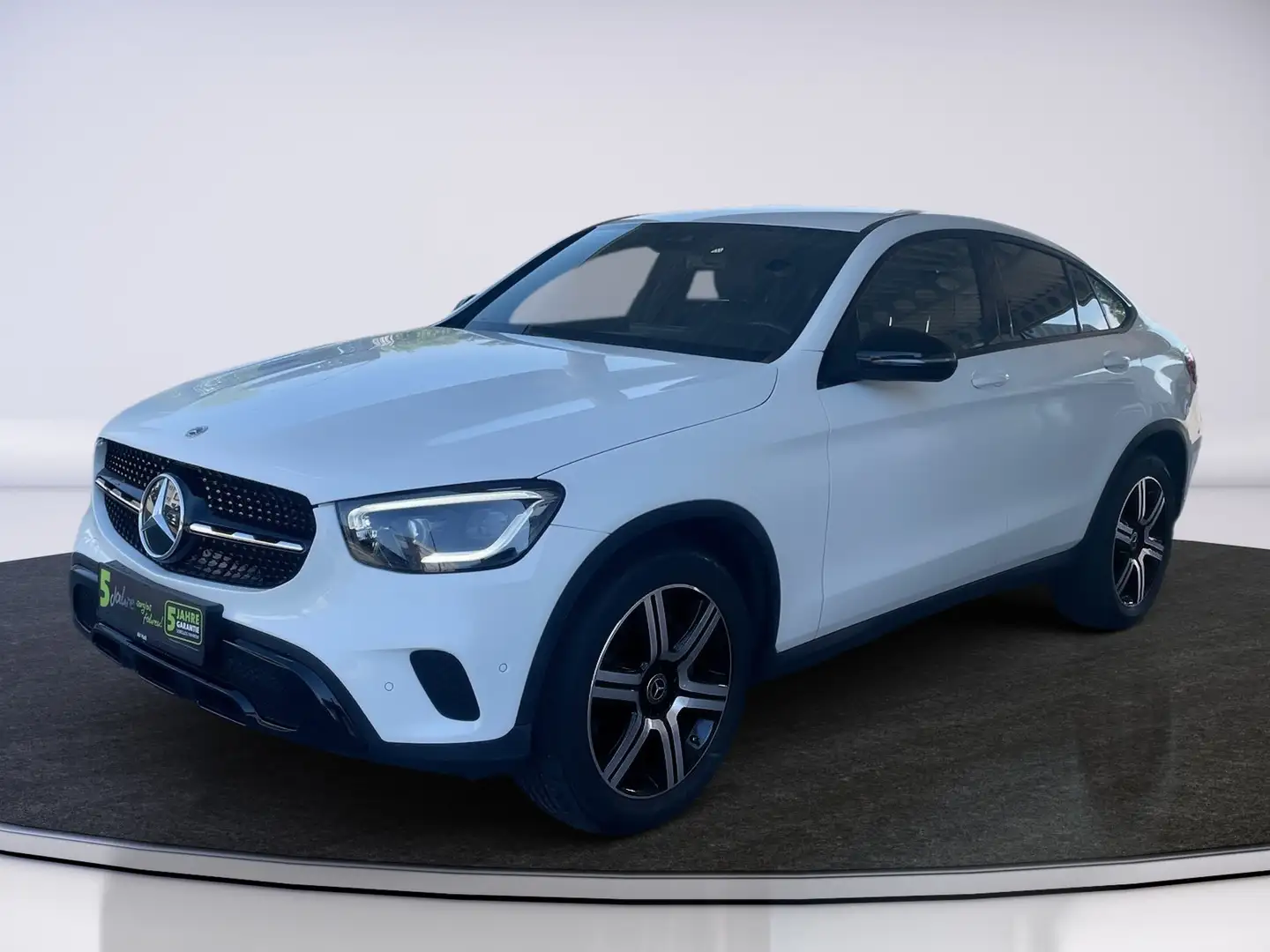 Mercedes-Benz GLC 200 d 4M Coupé Aut. Premium Paket*AHK*Night Weiß - 2