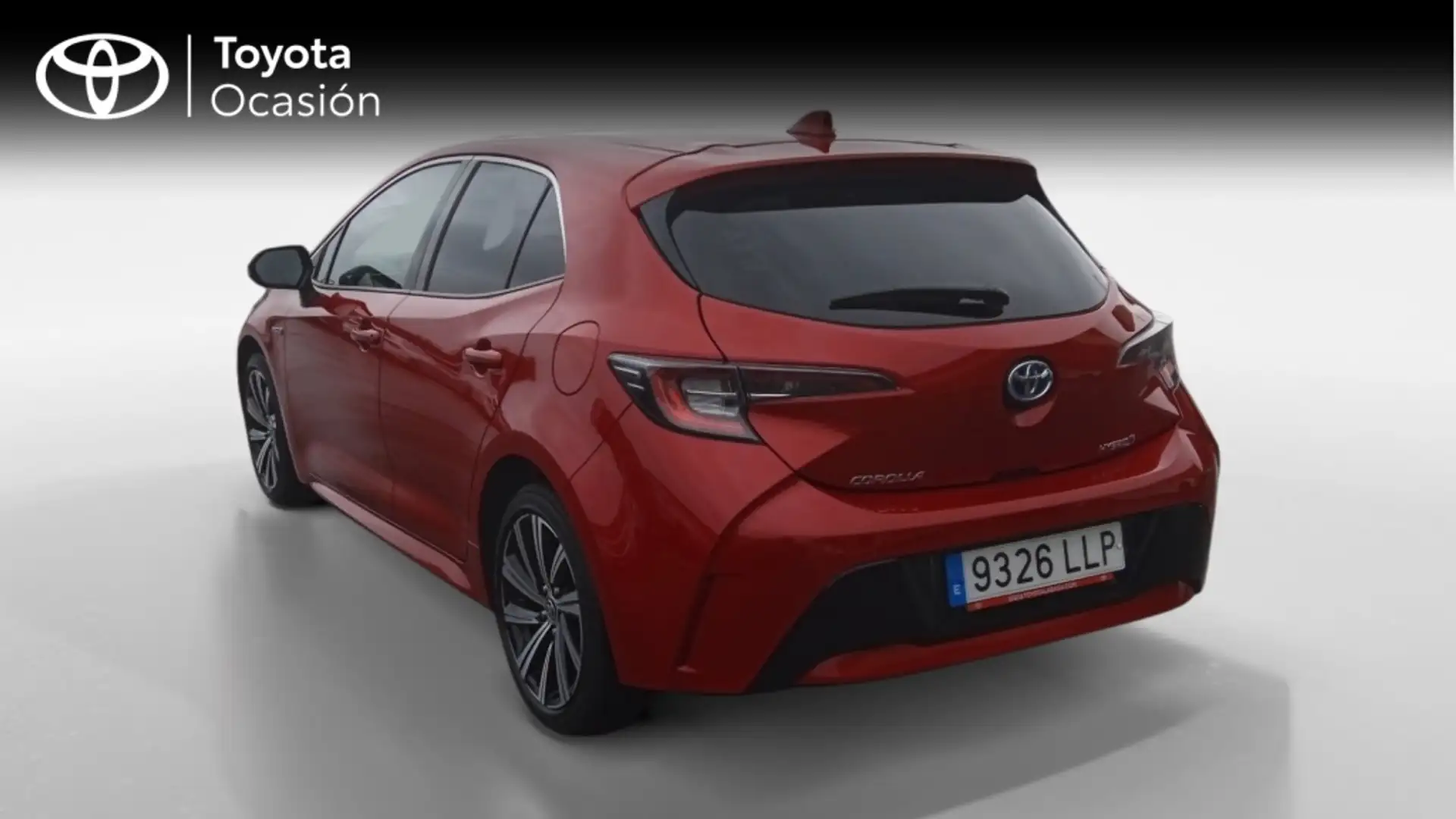Toyota Corolla BERLINA CON PORTON 1.8 HYBRID STYLE E-CVT 122 5P Rojo - 2