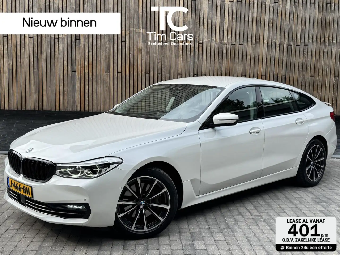 BMW 630 6-serie Gran Turismo 630i High Executive Automaat Blanc - 1