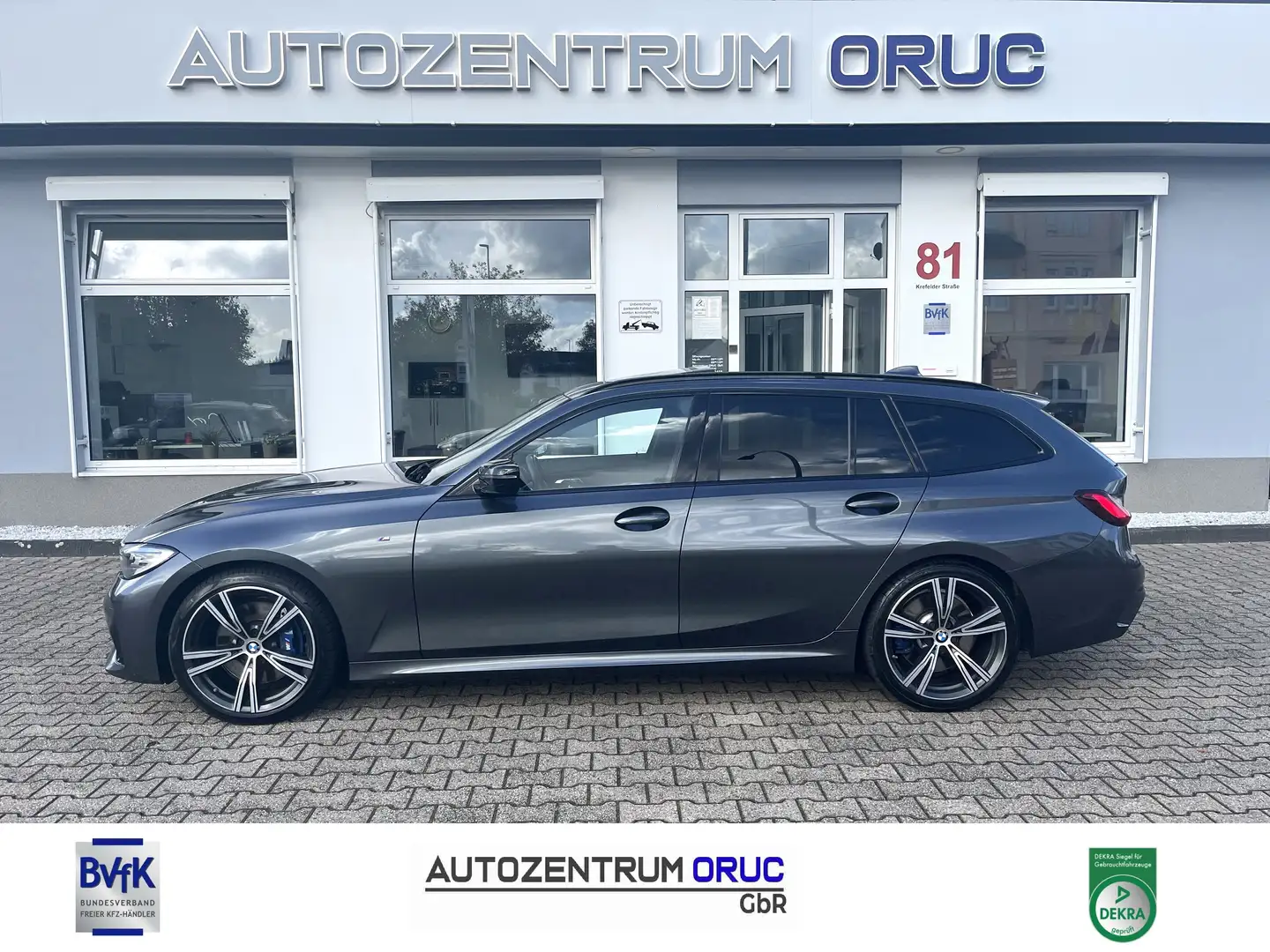 BMW 330 d Touring M Sport *Pano*LED*Navi* Gris - 1