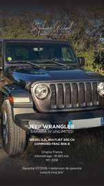 Wrangler Unlimited 2.2 l Mjet 200 ch BVA8 Sahara