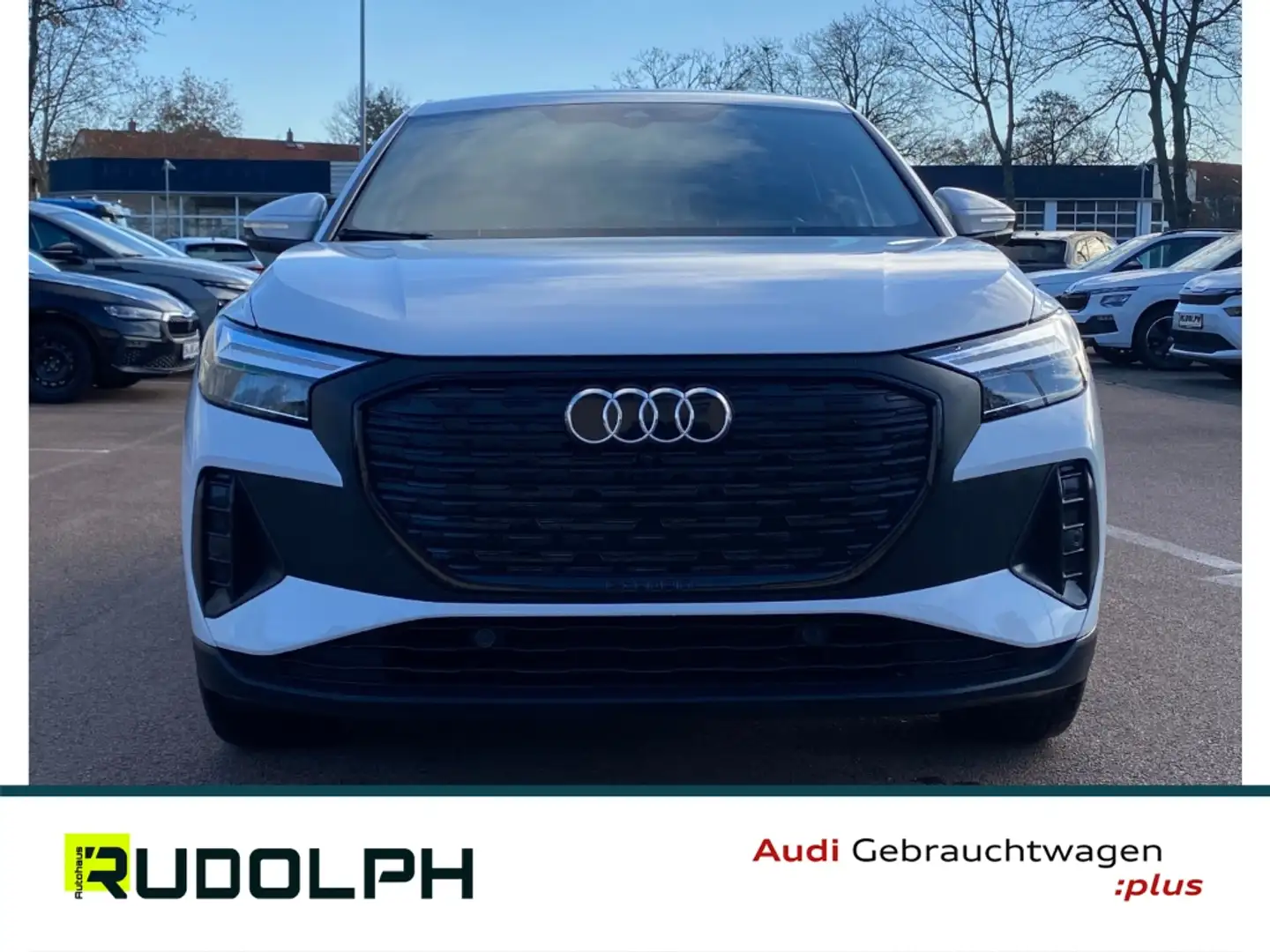 Audi Q4 e-tron Sportback 40 ACC LED NAVI Kamera PDCv+h SHZ Weiß - 2