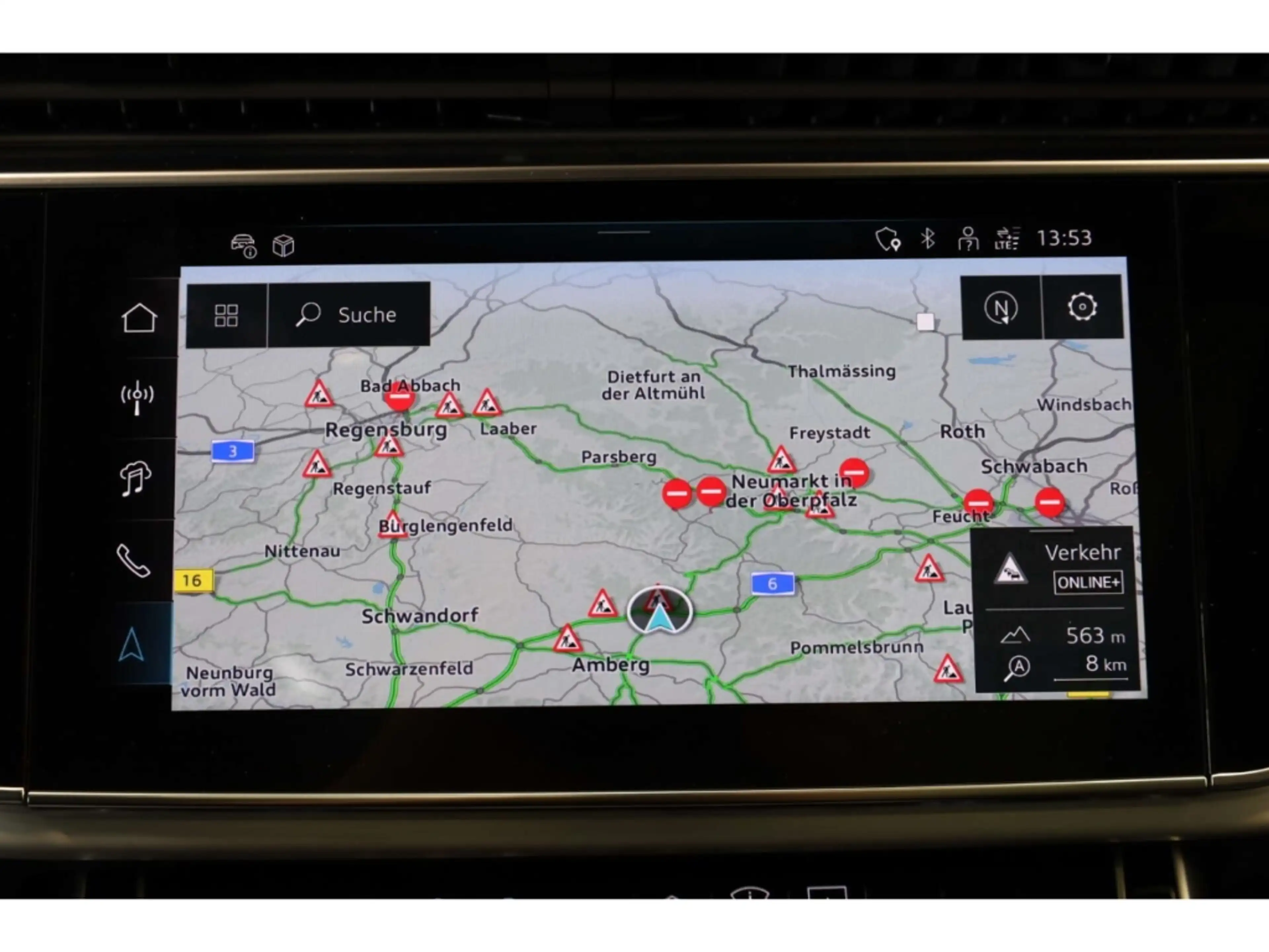 Audi SQ7 TFSI quattro 7Sitze/AHK/P-Dach/360/22''/HUD — photo 14