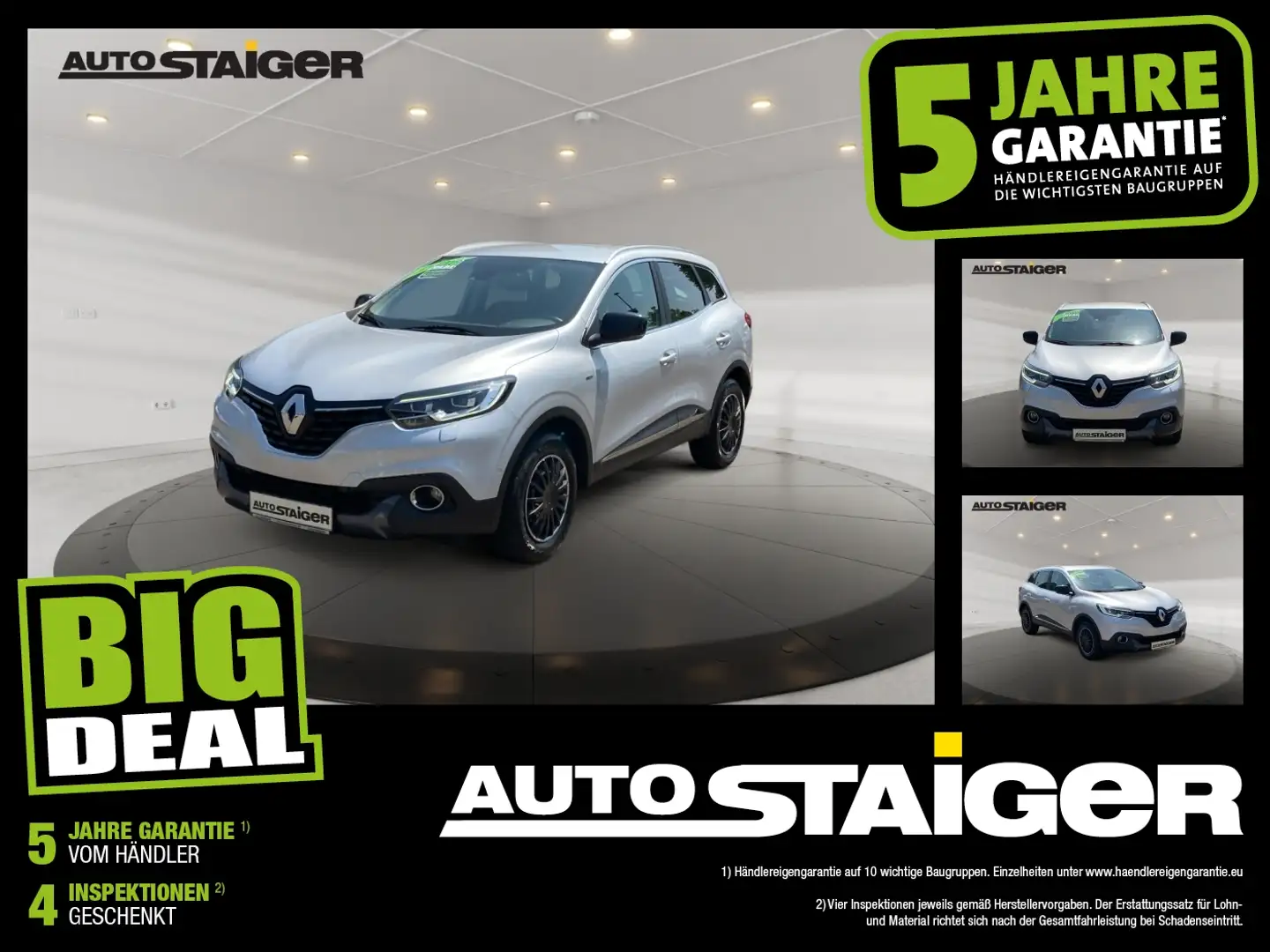 Renault Kadjar 1.3 TCe 140  Bose Edition Gris - 1