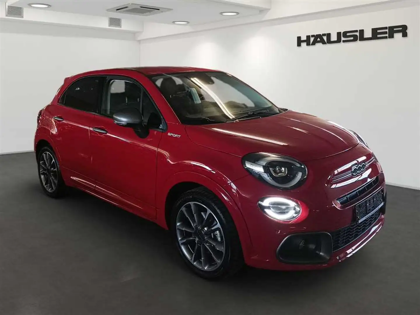 Fiat 500X 1.5 T AT Sport Hybrid Sitzheizung LED PDC CarPlay Rood - 2
