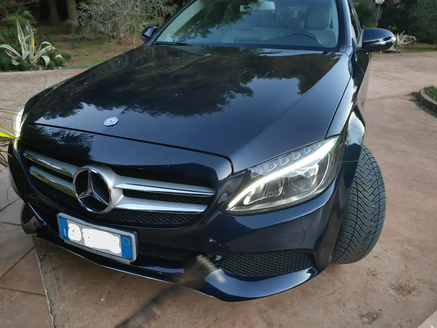 Mercedes-Benz C 200 Classe C-S205 2014 SW SW bt Edition1 auto Blu/Azzurro - 1