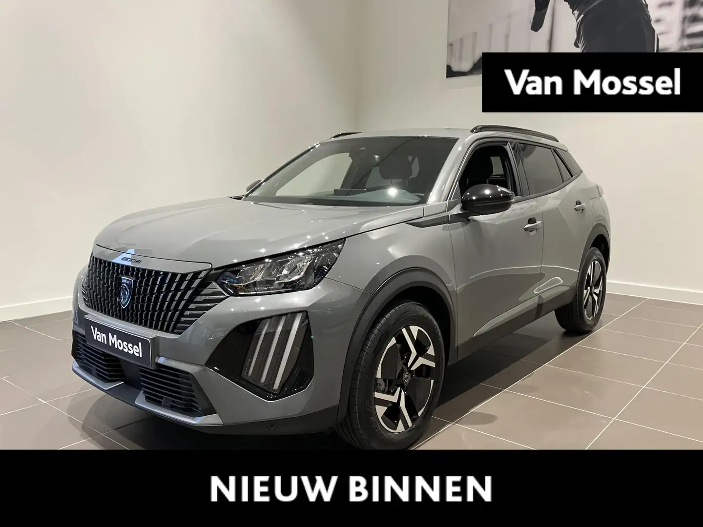 Peugeot 2008 1.2 100PK Allure | Navigatie | Dodehoek detectie | Grijs - 1