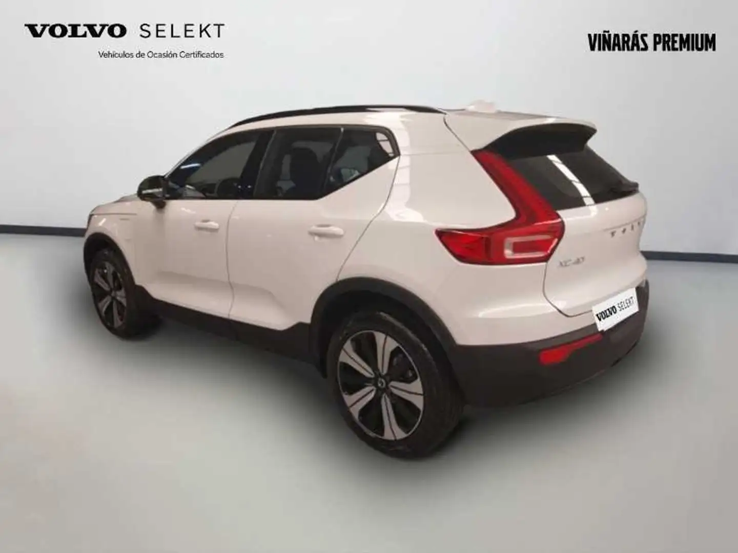 Volvo XC40 Recharge Plus, T4 plug-in hybrid,Eléctrico/Gasoli Blanco - 2