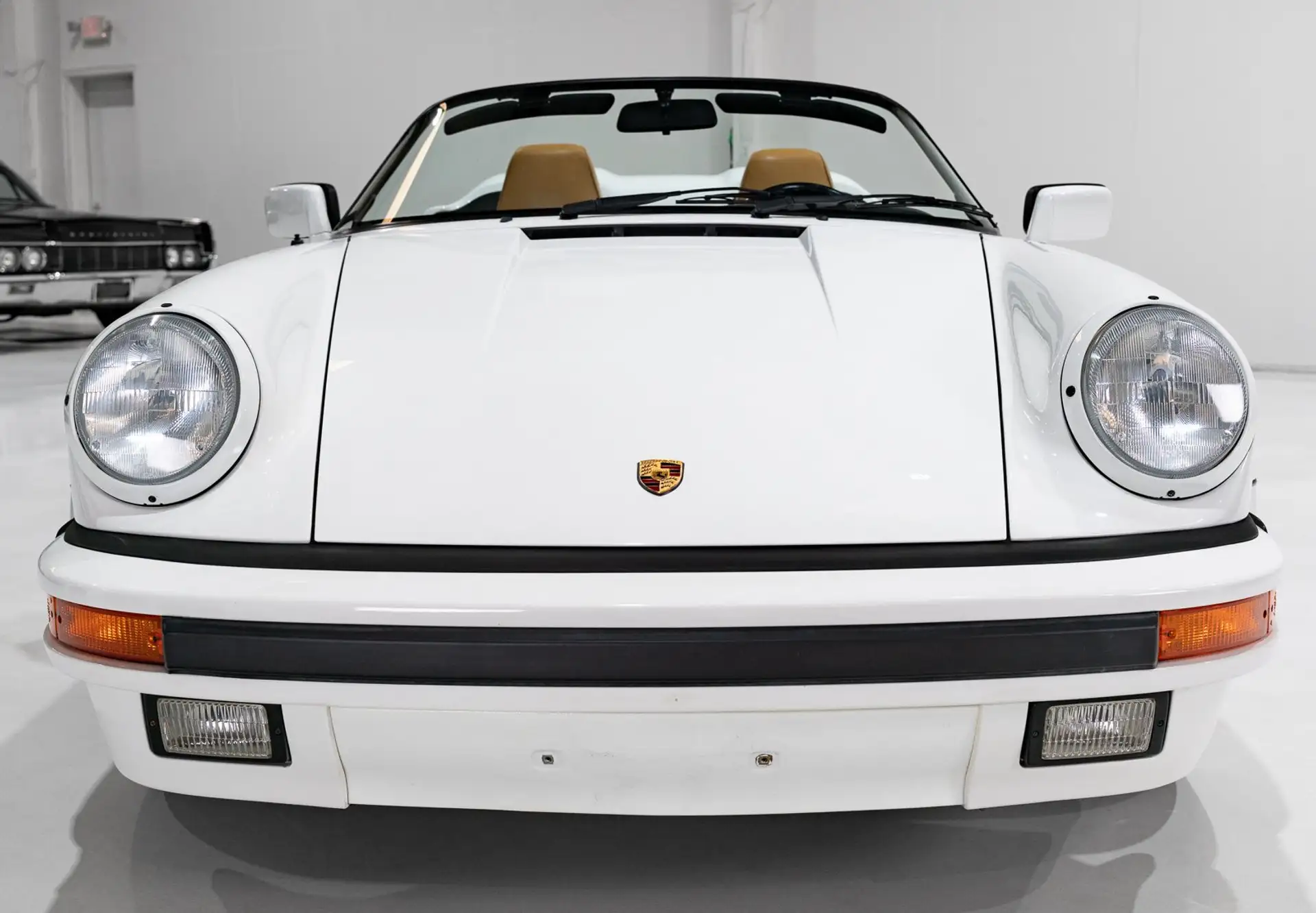 포르쉐 911 Turbo Cabriolet 1989 흰색 사진 6