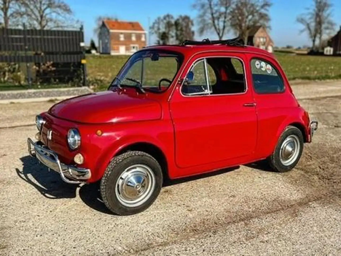 Oldtimer Fiat Berlina 500 Rot - 1