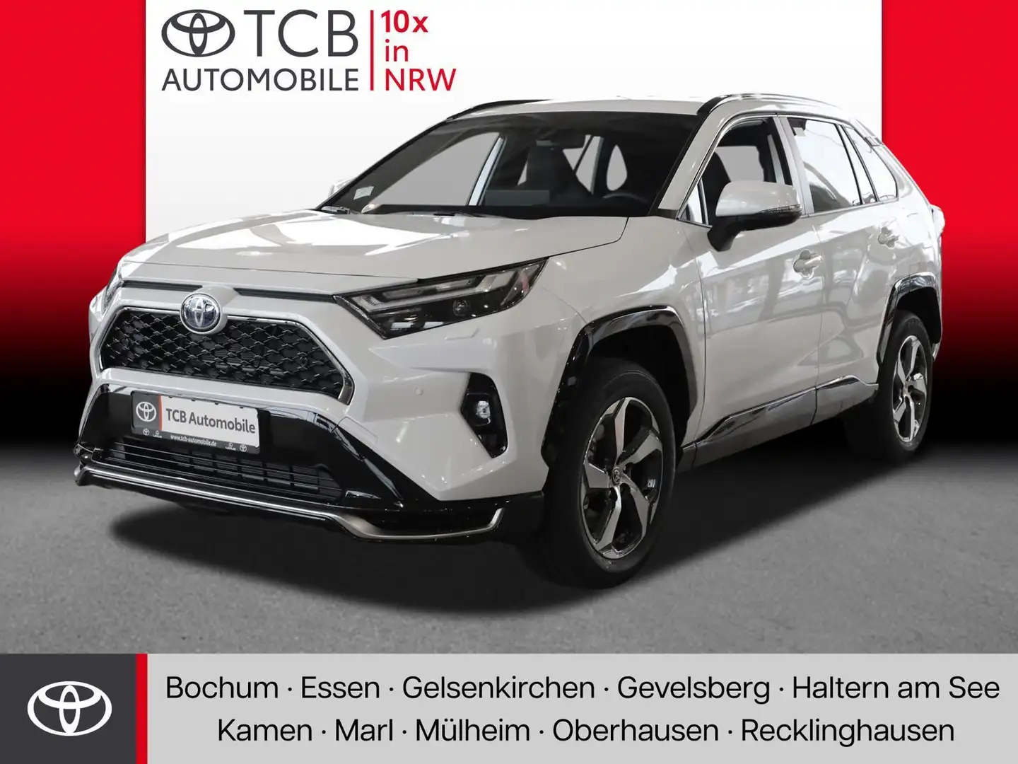 Toyota RAV 4 2.5 PHEV TEAMPLAYER HEADUP/LED/NAVI/BSM Blanc - 1