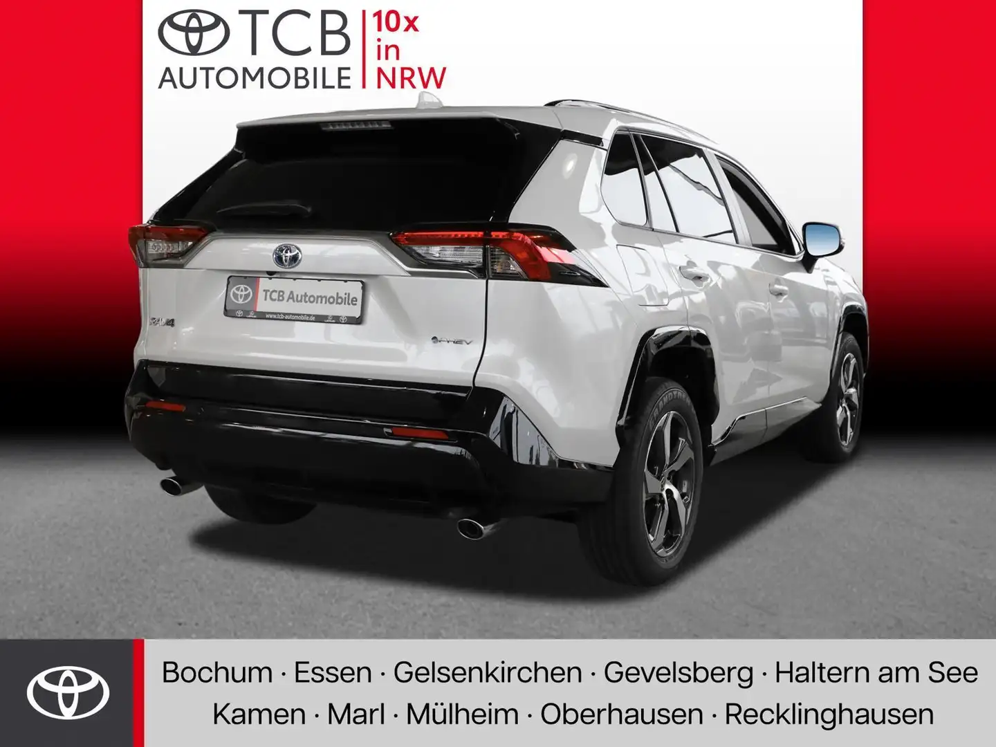 Toyota RAV 4 2.5 PHEV TEAMPLAYER HEADUP/LED/NAVI/BSM Blanc - 2