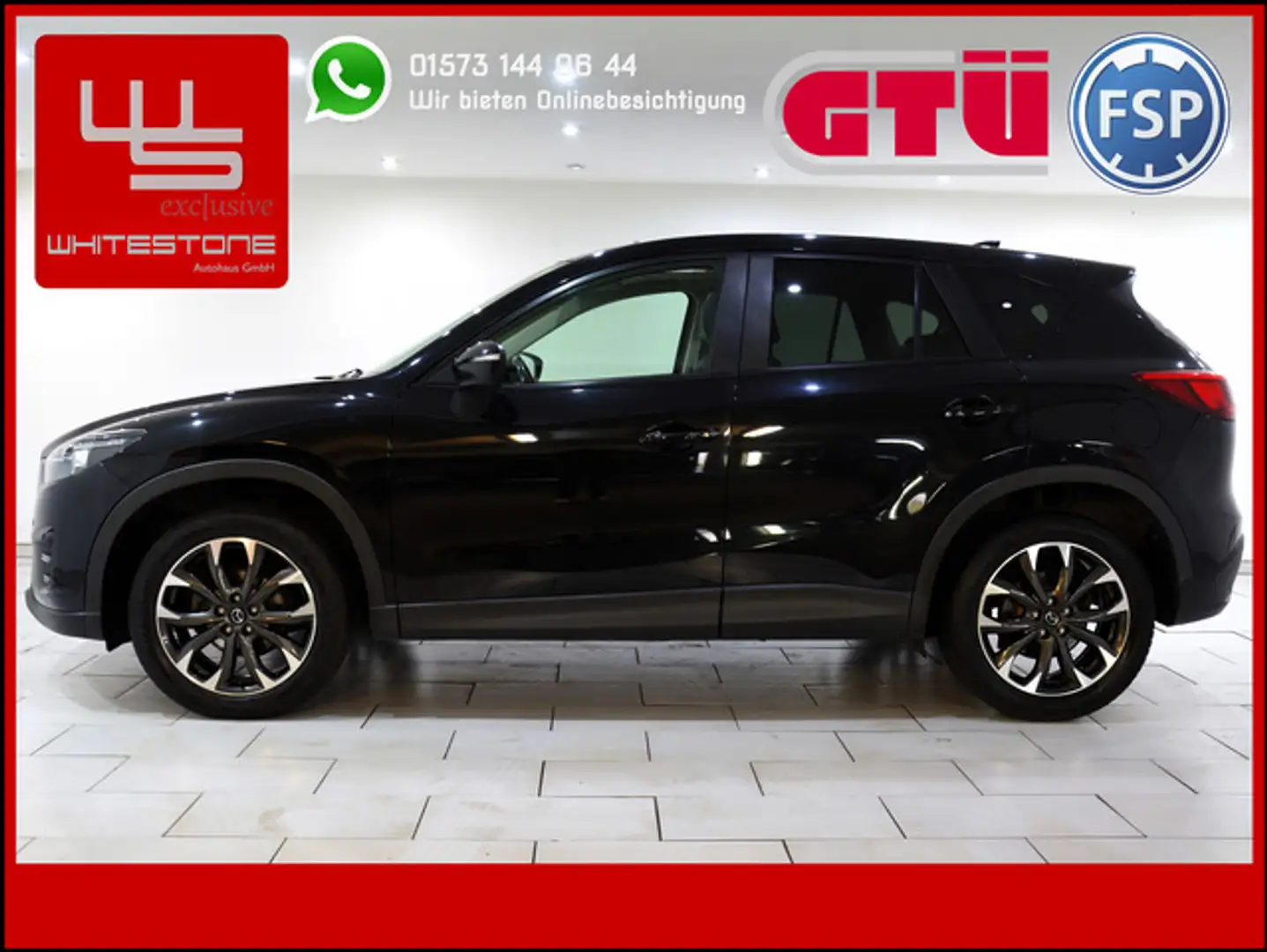 Mazda CX-5 Nakama Intense AWD Aut / Leder / GSD / Navi Negro - 1