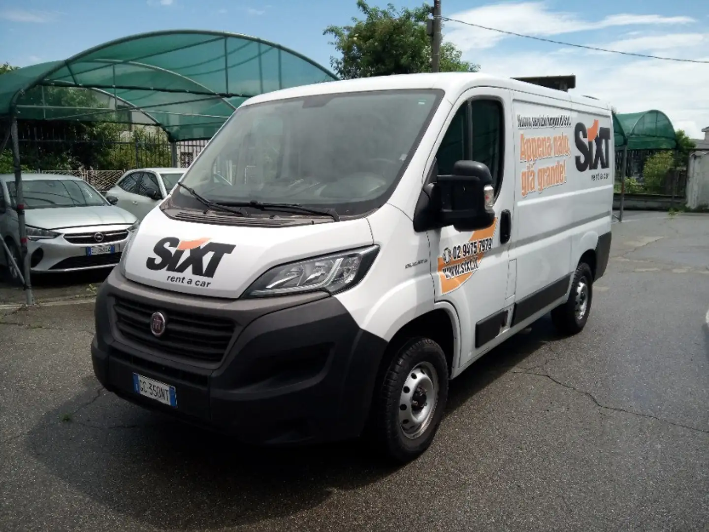 Fiat Ducato 30 CH1 2.3 mjt 120cv E6d-temp Weiß - 2