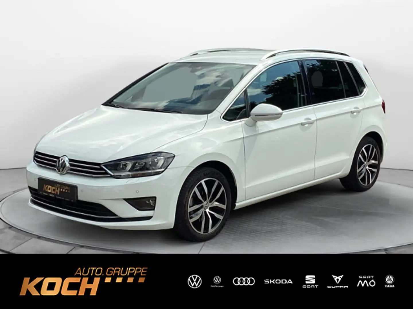 Volkswagen Golf Sportsvan 1.4 TSI Highline DSG Xenon Navi Blanc - 1