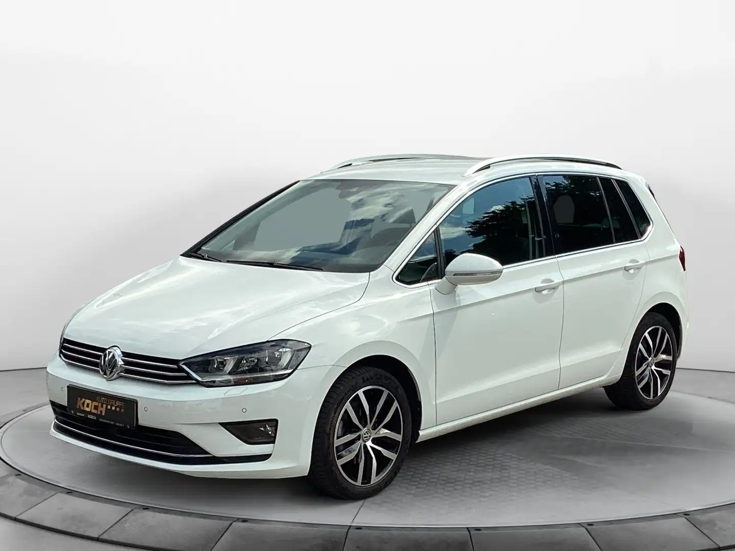 Volkswagen Golf Sportsvan 1.4 TSI Highline DSG Xenon Navi Blanc - 2