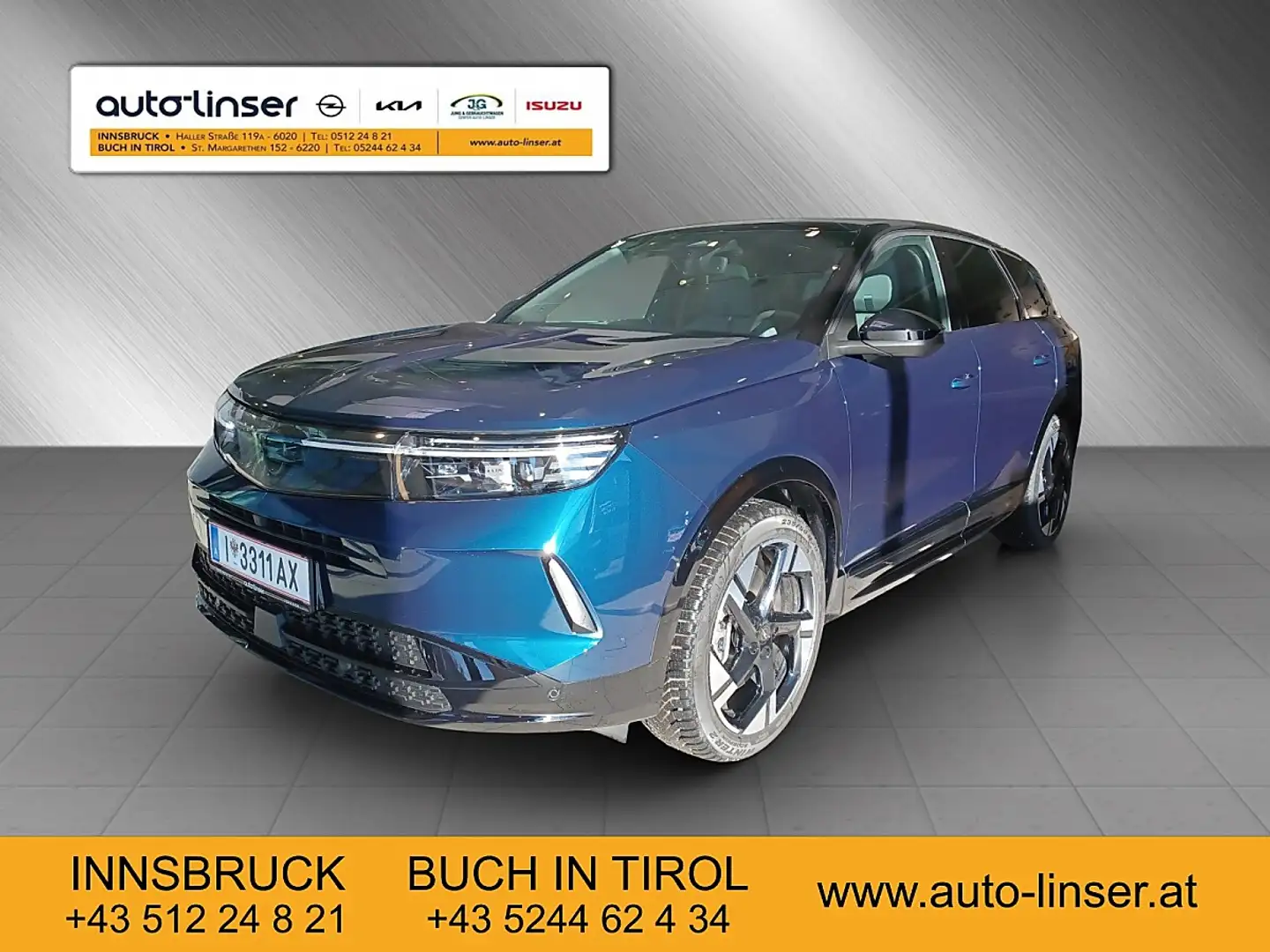 Opel Grandland 1,6 PHEV 21kWh GS Aut. Blau - 1