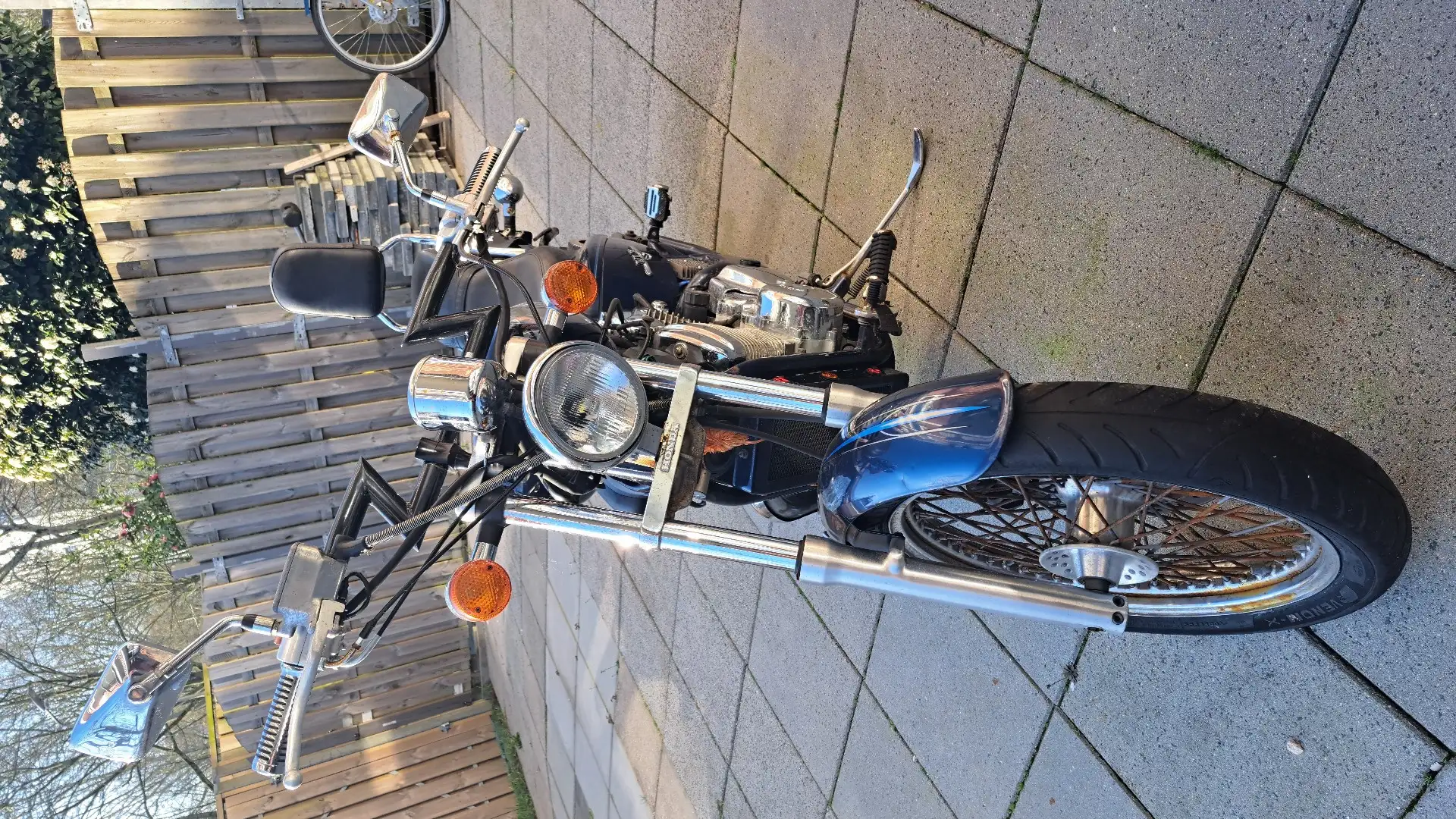 Honda VT 600 Albastru - 1