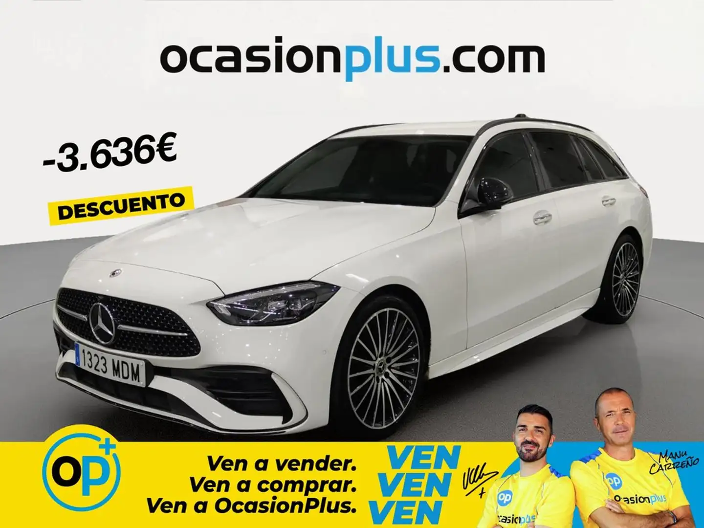 Mercedes-Benz C 220 Estate 220d 9G-Tronic Blanco - 1