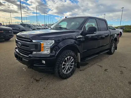 Black 2019 Ford F-150 Pickup Truck Four-Wheel Drive Automatic