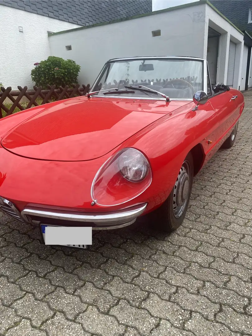 Alfa Romeo Spider 1600 Duetto Rojo - 1