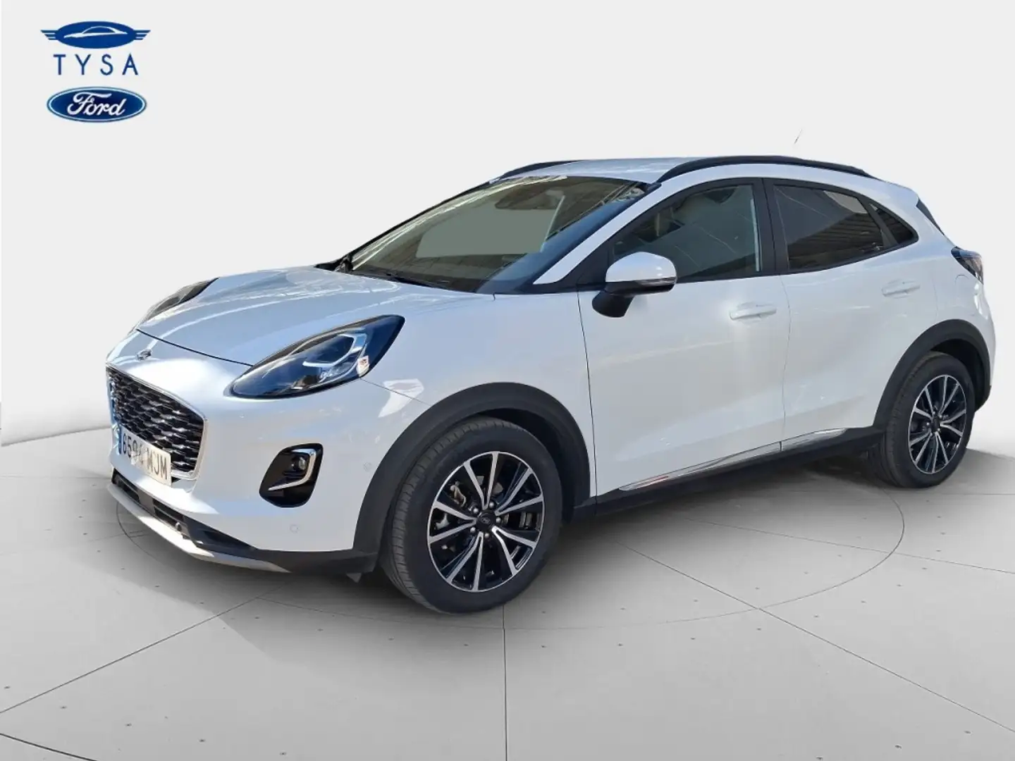 Ford Puma 1.0 EcoBoost MHEV Titanium 125 Blanco - 1