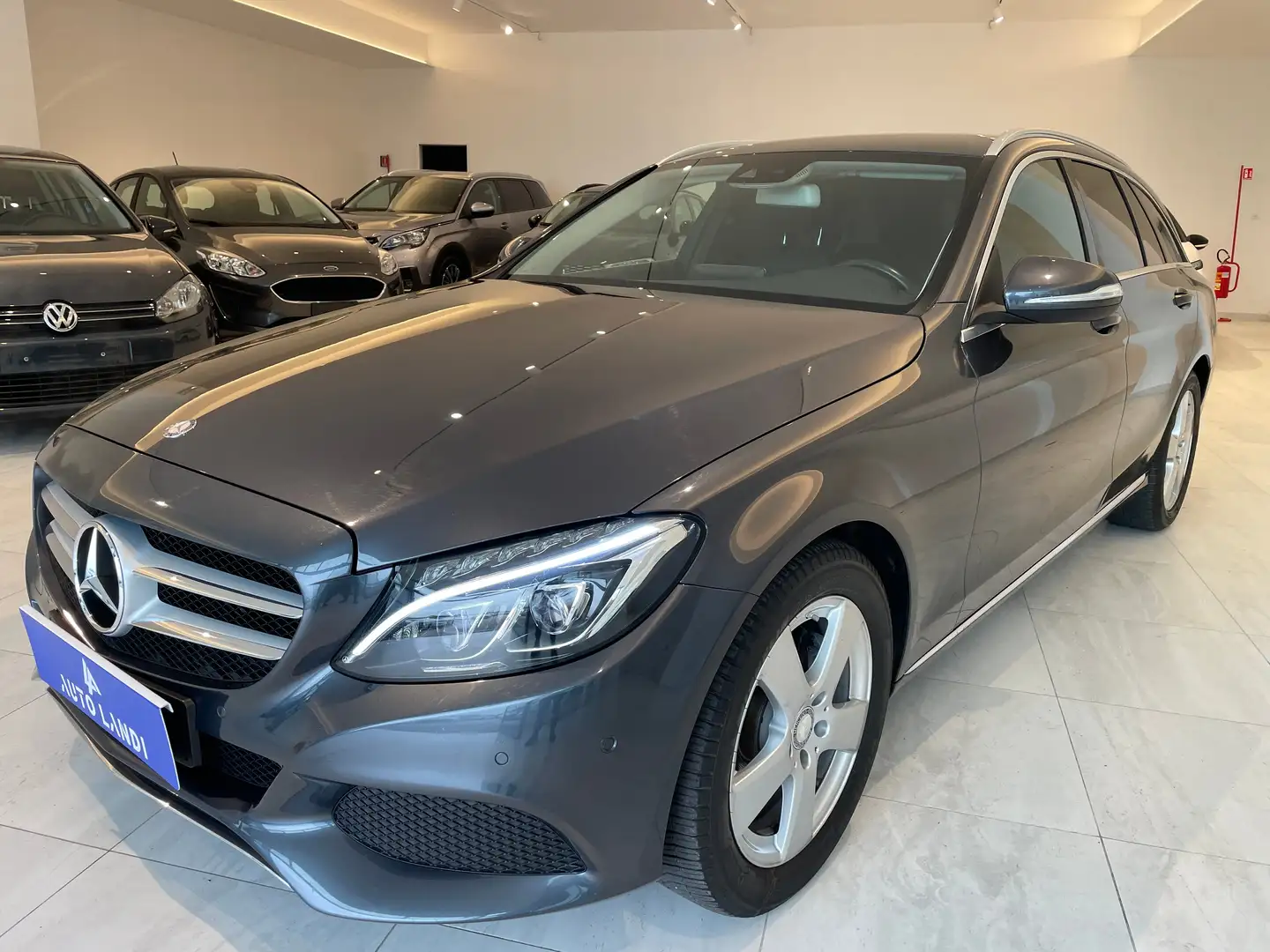 Mercedes-Benz C 220 SW d (bt) Exclusive auto Grigio - 1