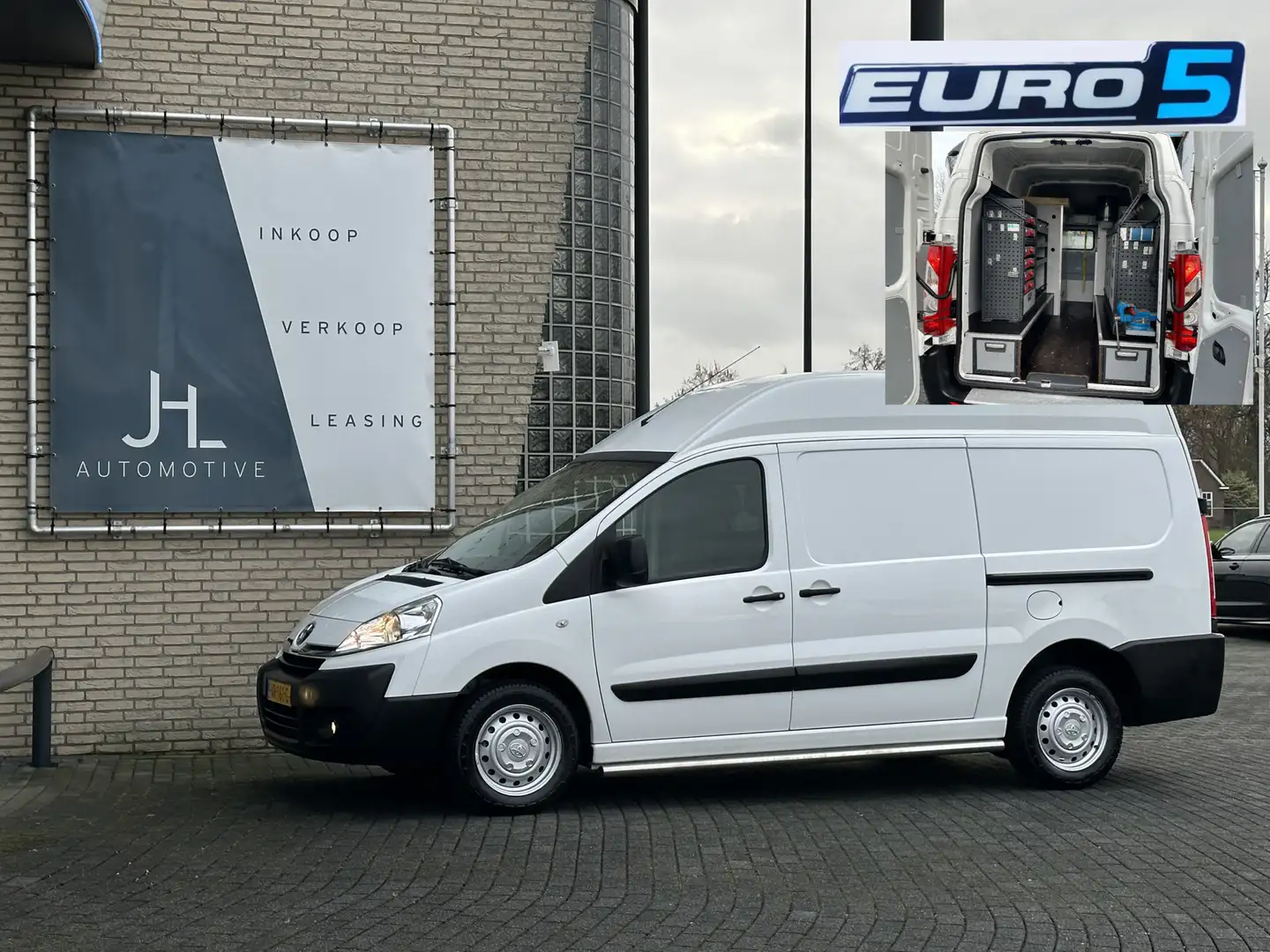 Toyota Proace 2.0D L2H2*INRICHTING*CRUISE*2X SCHUIF*AIRCO* Biały - 1