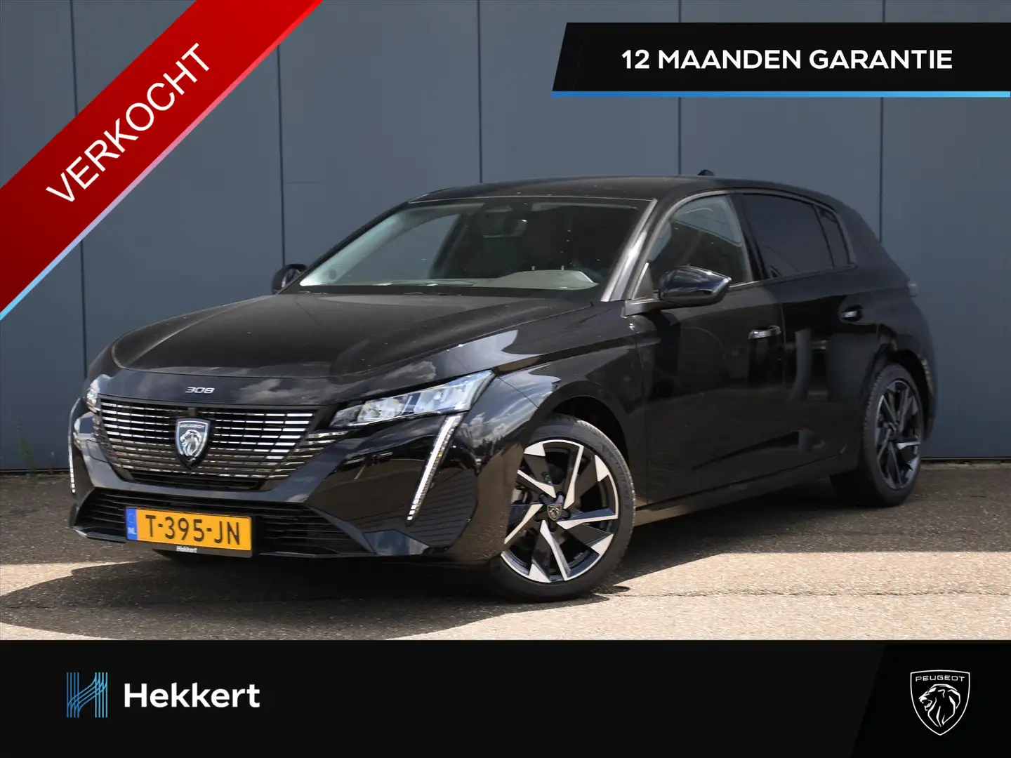 Peugeot 308 Allure Pack 1.2 Puretech 130pk NAVI | ADAP. CRUISE Zwart - 1