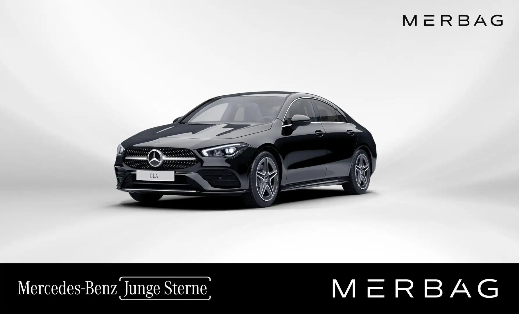 Mercedes-Benz CLA 200 Coupé AMG Line Schwarz - 1