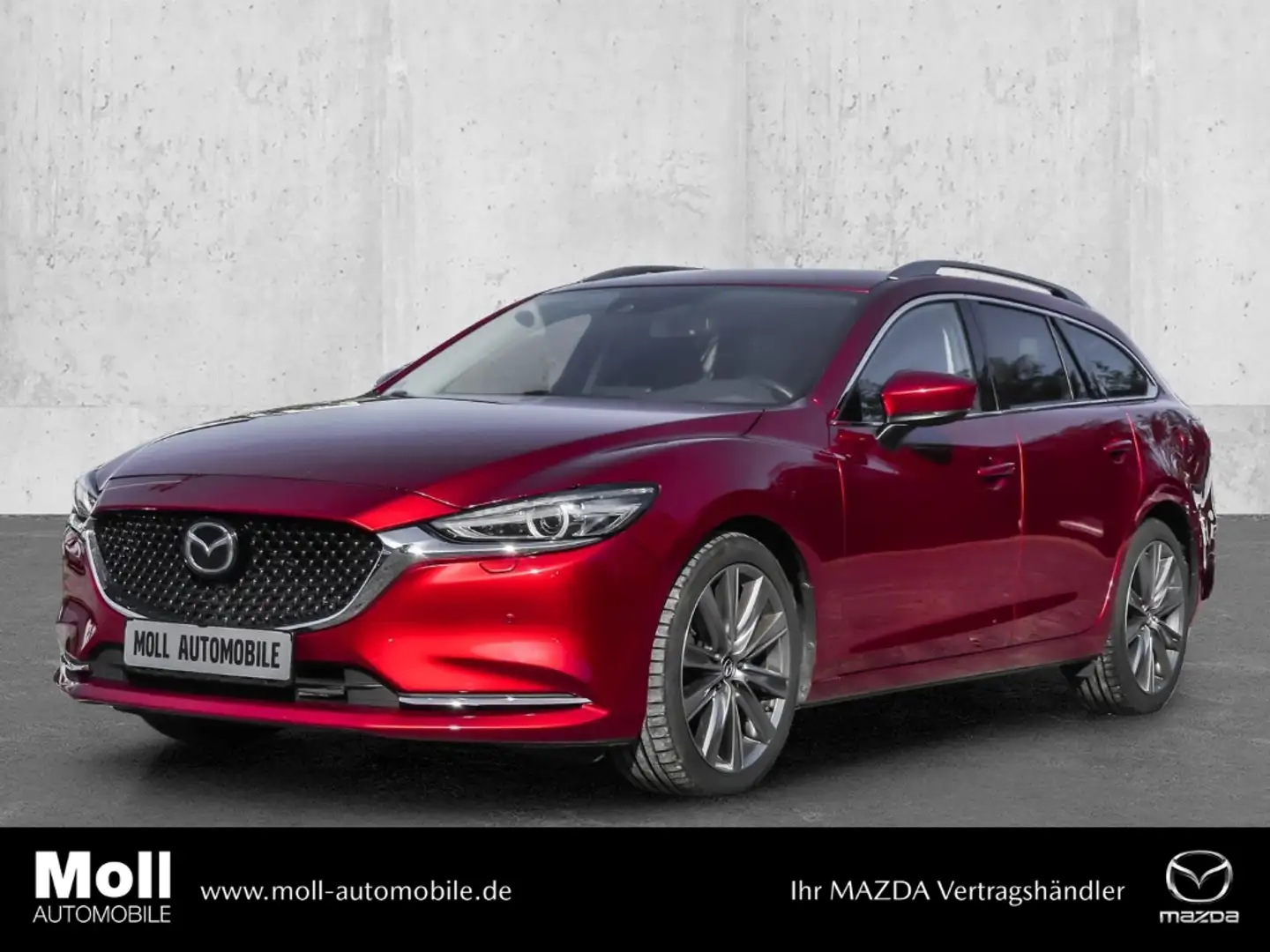 Mazda 6 Kombi Sports-Line 2.2 CD SKYACTIV-D 184 EU6d-T HUD Rouge - 1