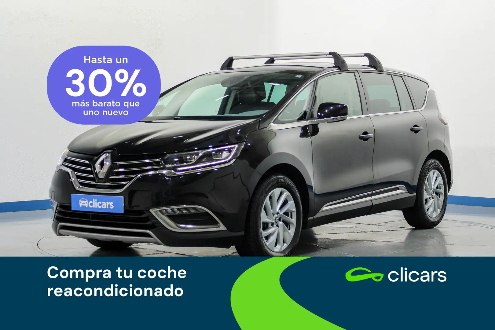 Renault Espace 1.6dCi TT Energy Zen EDC 118kW Negro - 1