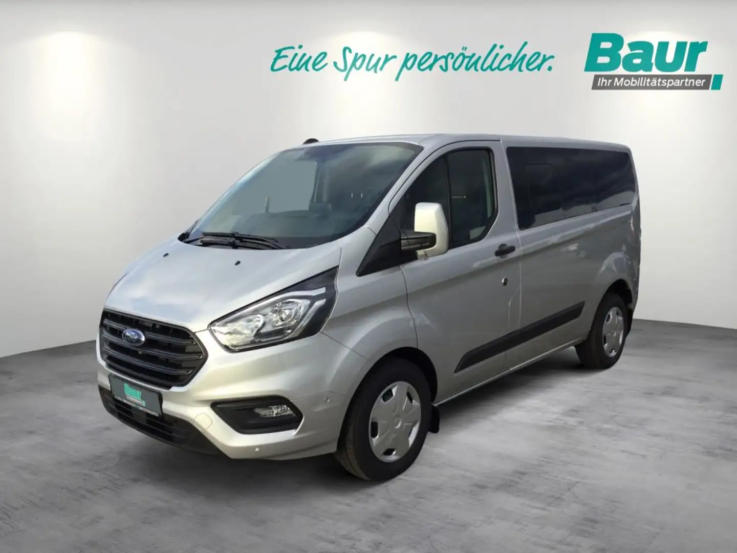 Ford Transit Custom 340 L2H1 PKW VA Trend 9-Sitzer AHK NAVI KAMERA Argent - 1