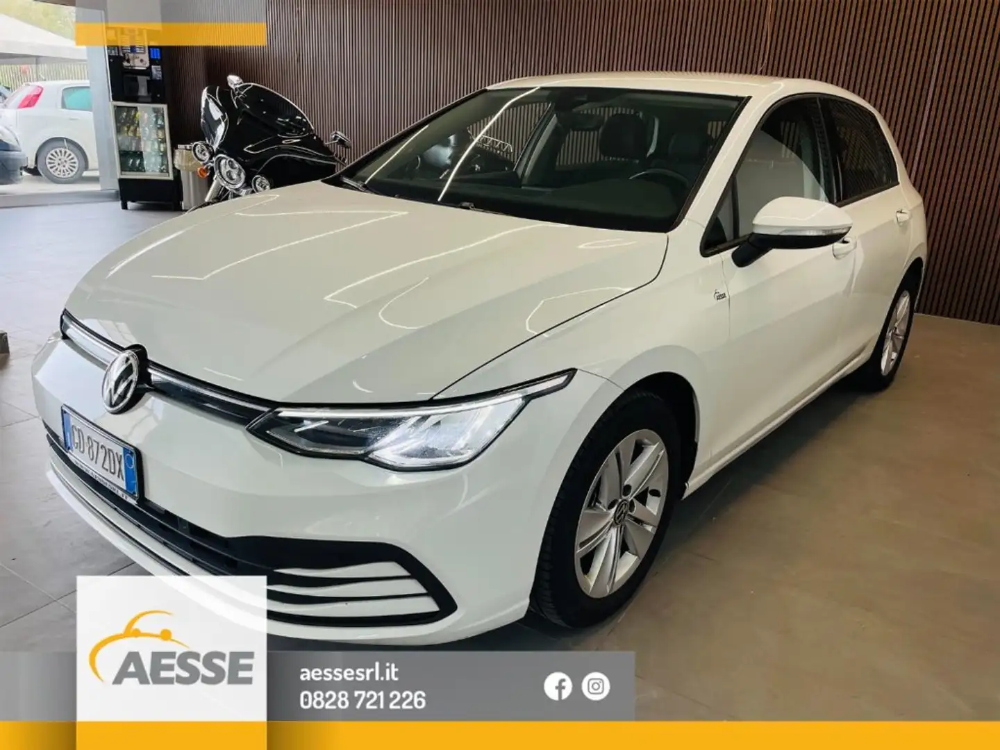 Volkswagen Golf 2.0 TDI 115 CV SCR Life Bianco - 1