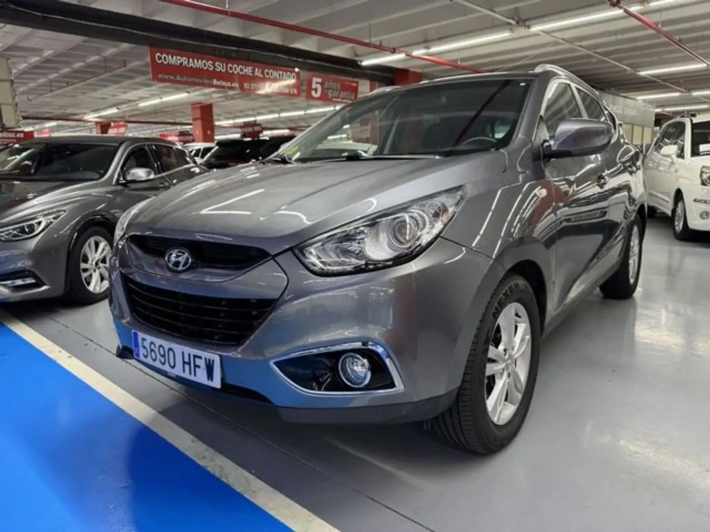 Hyundai iX35 1.7CRDI Comfort Sky 4x2 Gris - 2
