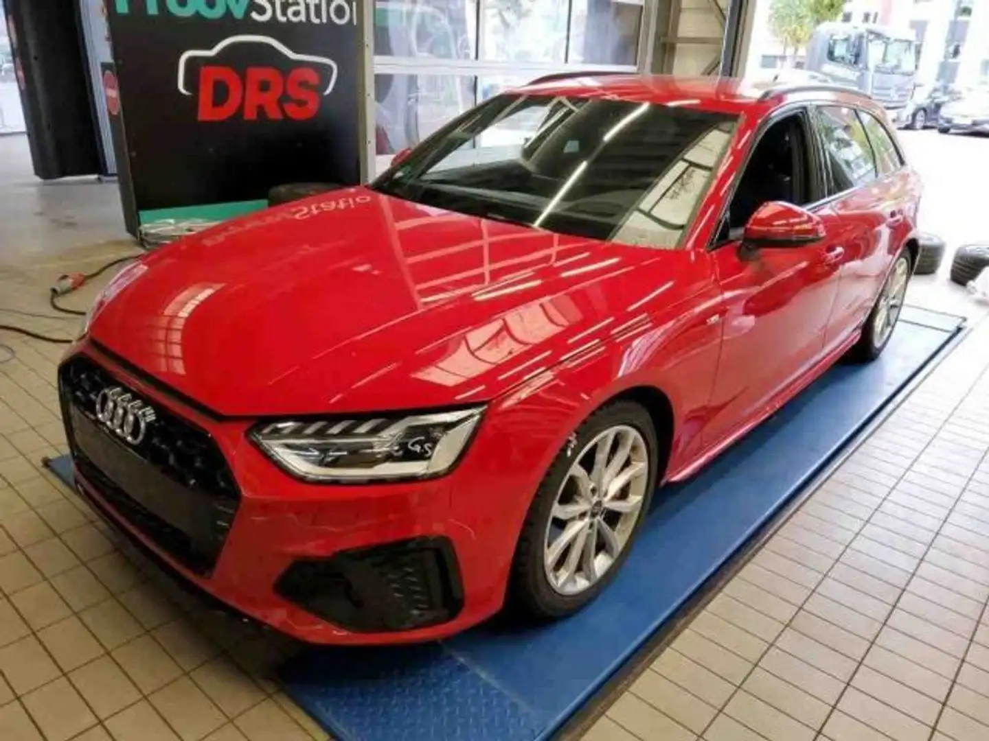 Audi A4 40 TFSI QU S-TR 2x S-LINE NAVI+AHK+HuD Rot - 2