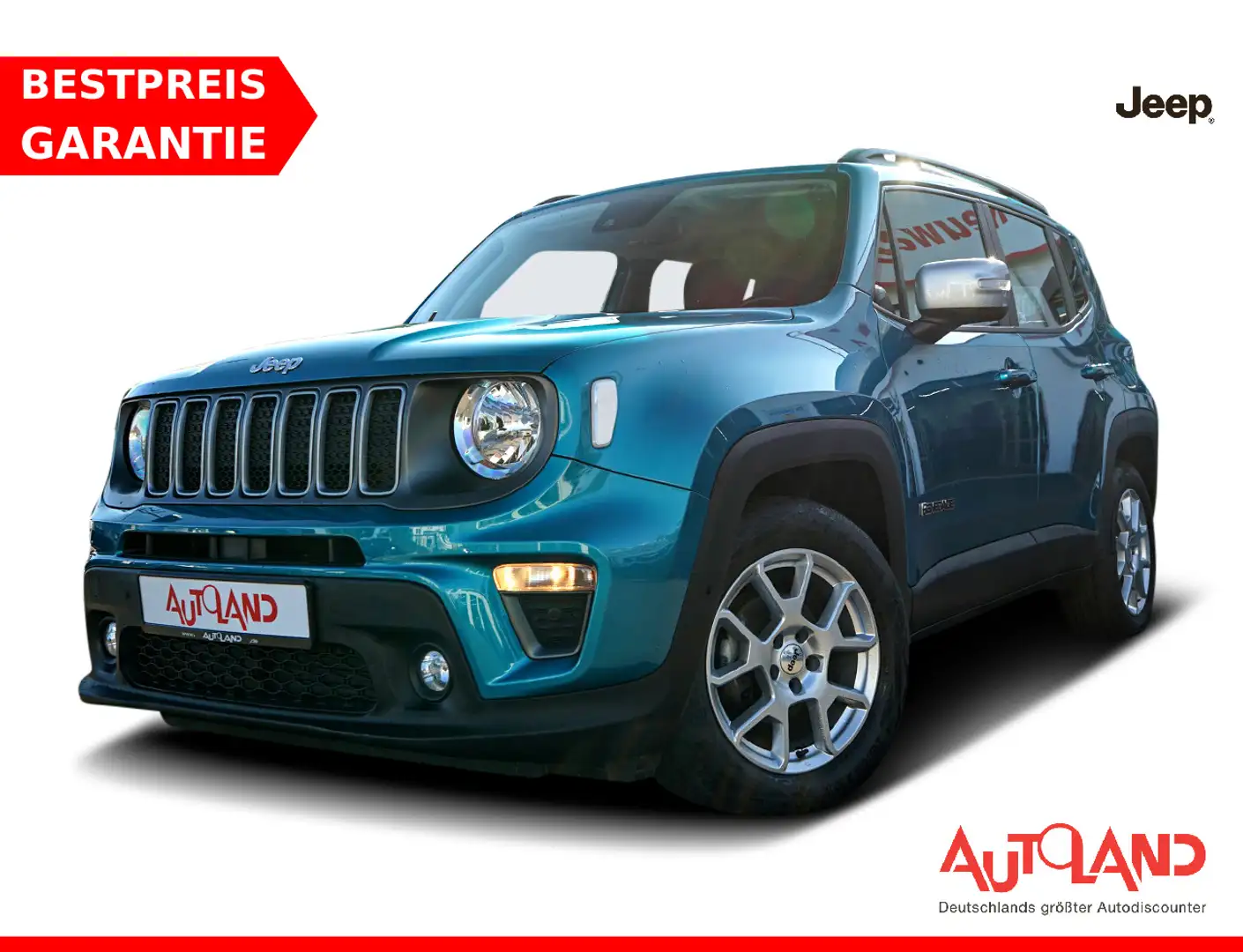 Jeep Renegade 1.6 Multijet Navi Kamera Sitzheizung Blau - 1