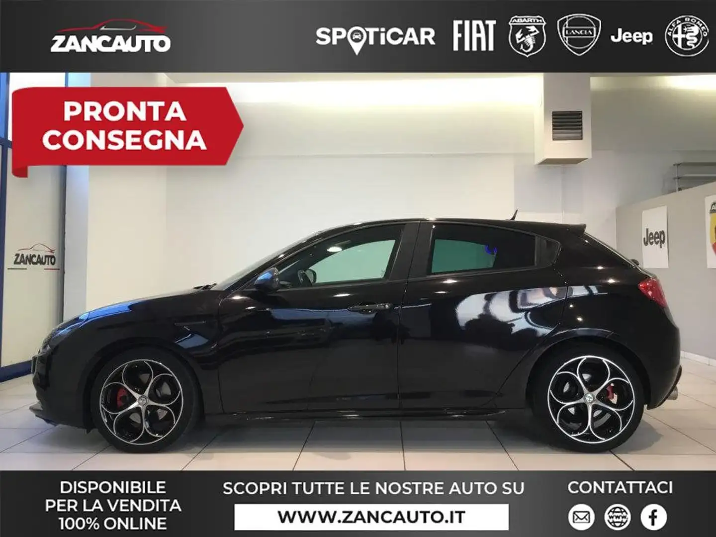 Alfa Romeo Giulietta Giulietta 2.0 JTDm 150 CV Distinctive "SPORT PACK Nero - 1